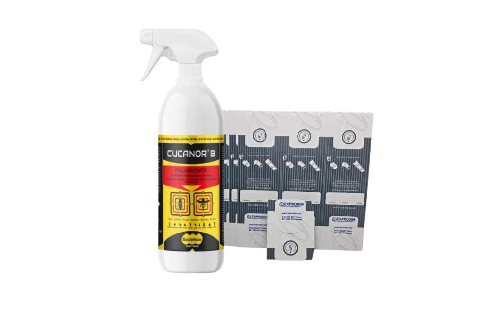 Pack Profesional para pececillos de plata: insecticida CUCANOR B y trampas adhesivas